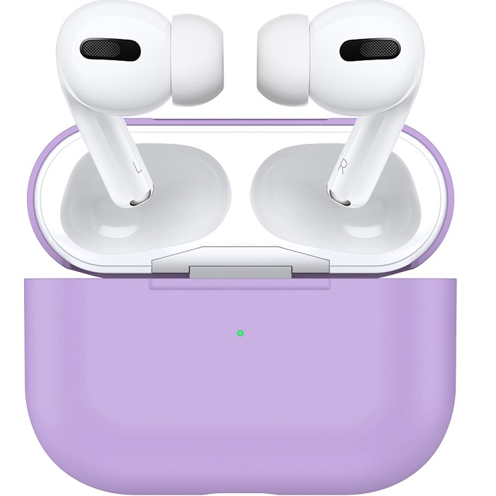 Силиконовый чехол для AirPods Pro Фиолетовый