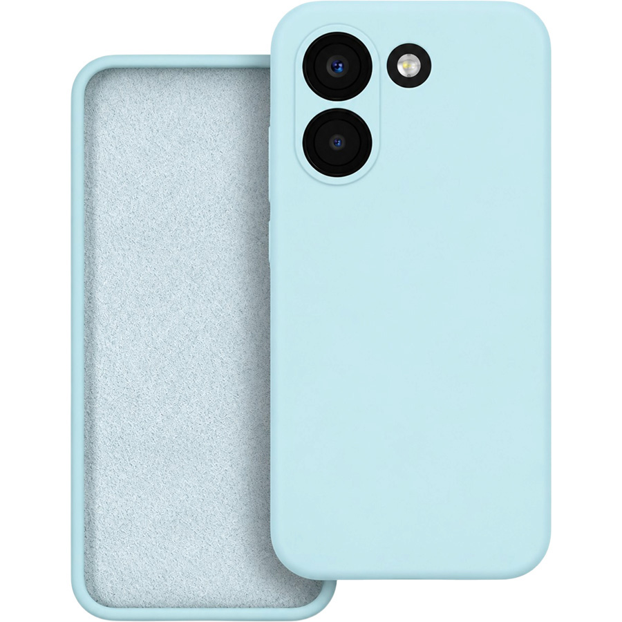 Задняя накладка ZIBELINO Hard Case для Xiaomi Poco X8 Pro 5G/Redmi Turbo 5 5G (небесно-голубой)