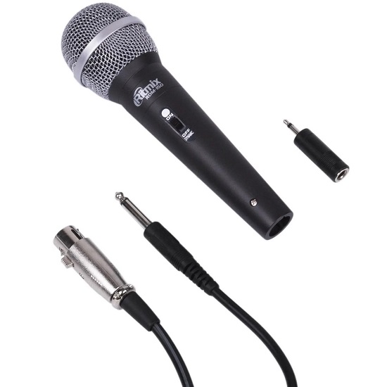 Микрофон RITMIX RDM-150 (Black), Jack 6.3 мм, черный 2