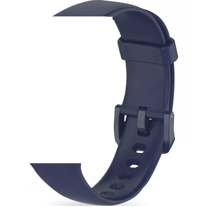 Силиконовый ремешок Puloka для Xiaomi Mi Band 7 pro синий