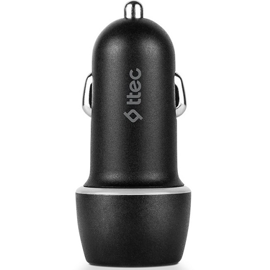 Авто ЗУ 1USB 2.1A TTEC 2CKS20LS, черный, с кабелем Lightning 4