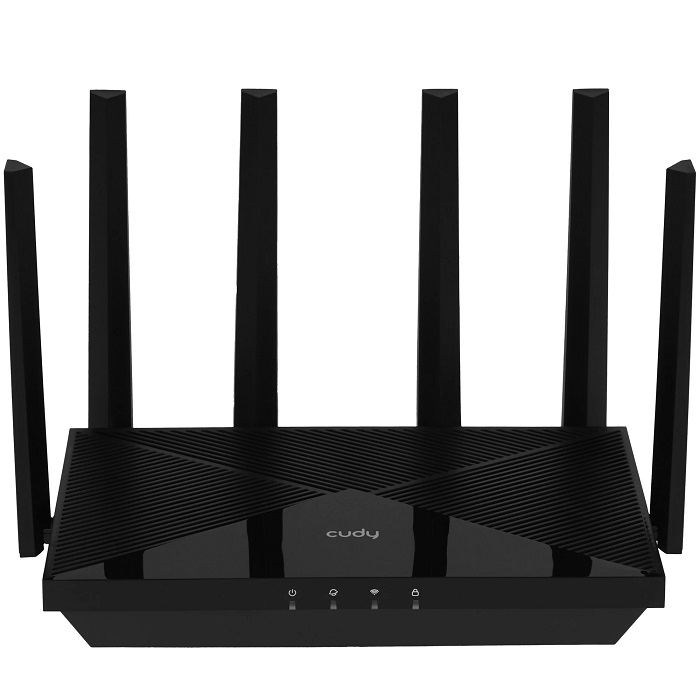 Роутер WiFi Cudy WR6500H (BE6500) черный