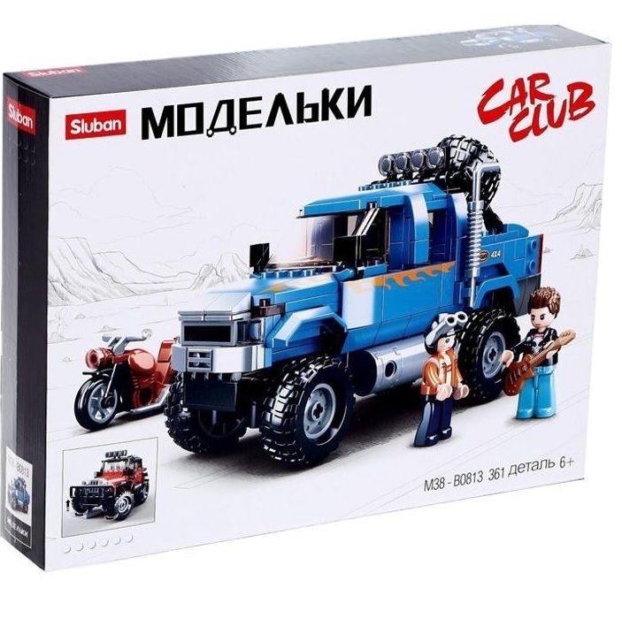 Конструктор Sluban Модельки «Грузовоз», 361 деталь 6958182