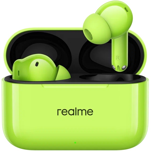 Наушники Realme Buds T200 зеленый (6941764462090)