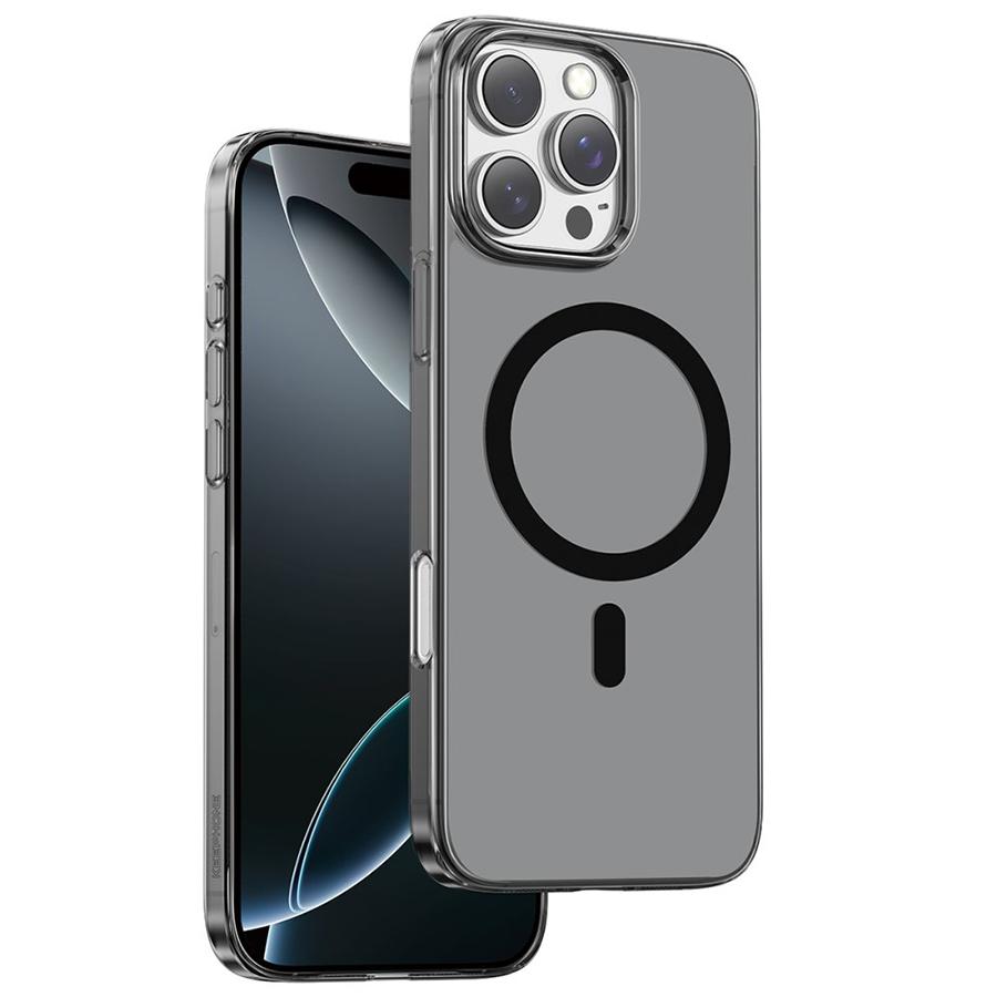 Задняя накладка KEEPHONE X-CRYSTAL MAGSAFE для iPhone 16 PRO BLACK