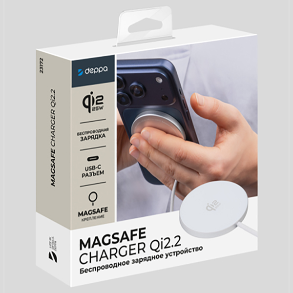 Беспроводное ЗУ Deppa MagSafe Charger 25W 2