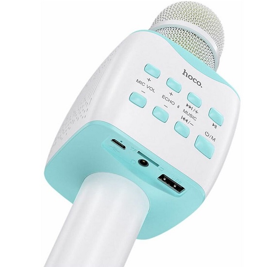 Микрофон караоке Hoco BK5 (Blue) Bluetooth 4