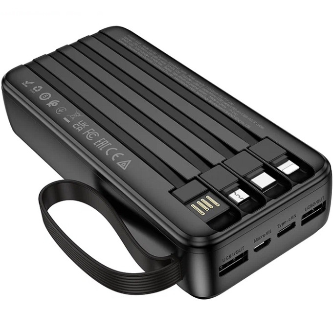 Внешний АКБ BOROFONE BJ76A (20000mAh) Black 3