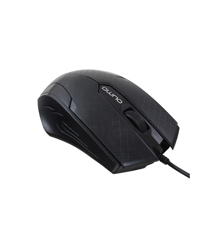 Мышь QUMO Office M14 черная, USB