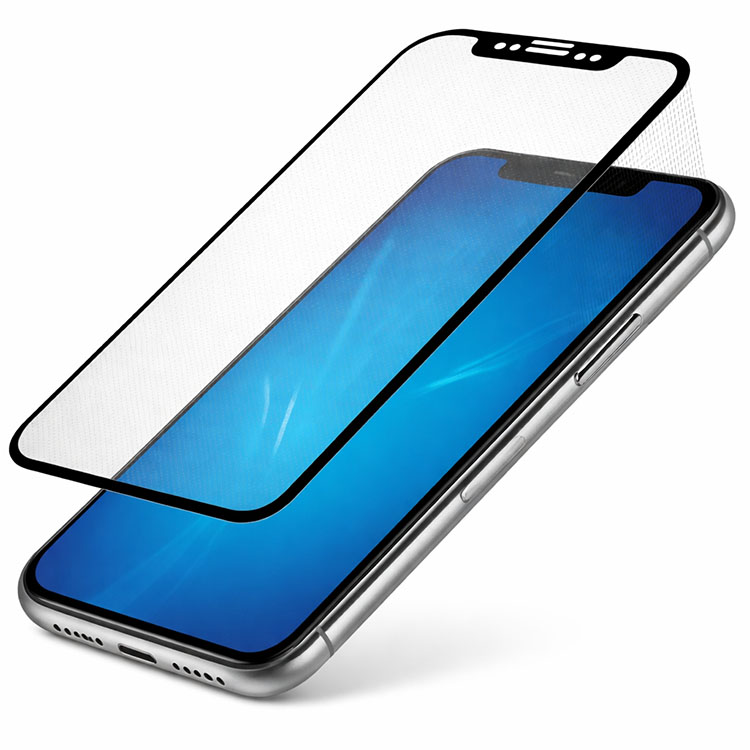 Противоударное стекло 3D DF для Realme GT 7 Pro DF rmColor-38 (black)