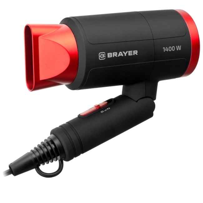 Фен BRAYER BR-3040 RD 3