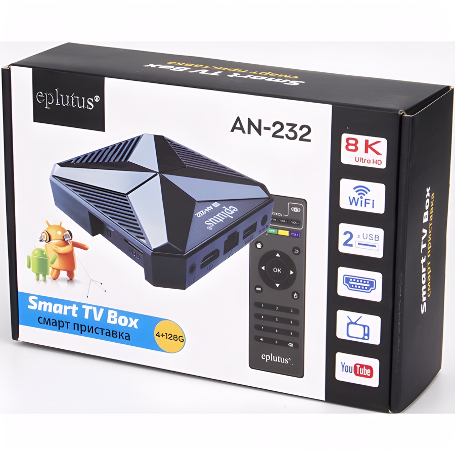 Приставка Smart TV EPLUTUS AN-232 3