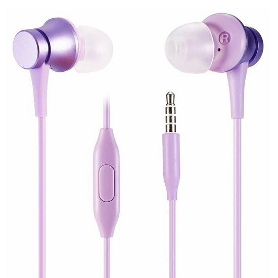 Наушники XIAOMI Мi Piston Fresh Bloom фиолетовые (ZBW4357TY) 3