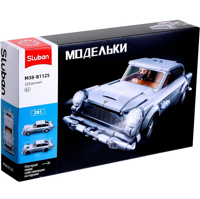 Конструктор Sluban Модельки, 323 детали, 6+ 9619150