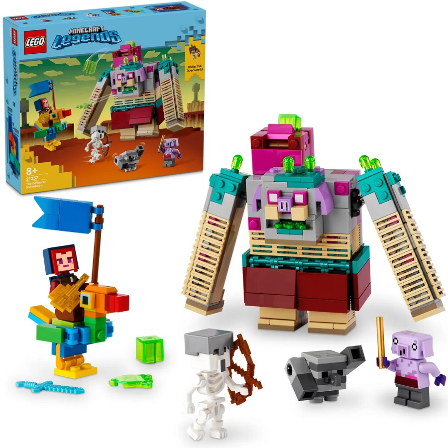 Конструктор LEGO Minecraft 21257 Столкновение с Пожирателем 3