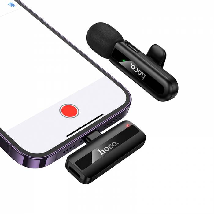 Микрофон БП HOCO L20 Black Lightning 8-pin 5