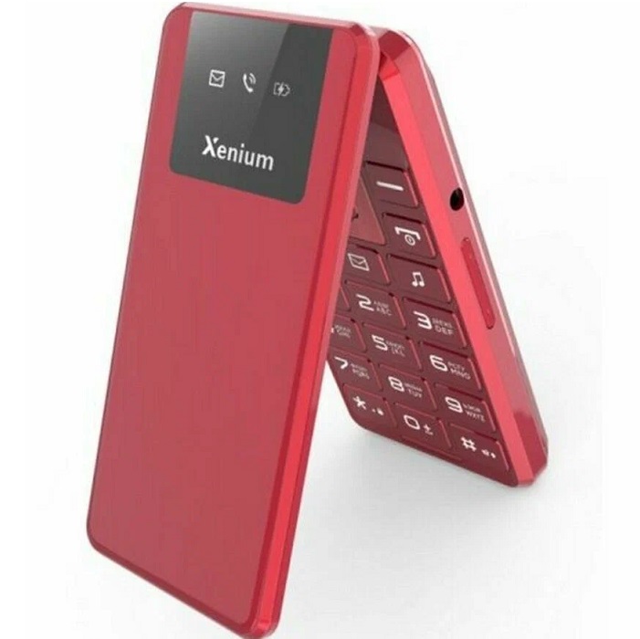 Телефон XENIUM X600 красный(Уценка) 2
