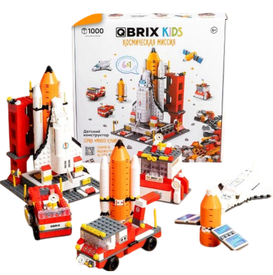 Конструктор QBRIX KIDS Космическая миссия 2