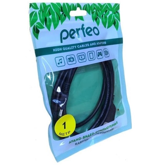Кабель OTG miniUSB  1м PERFEO U4203