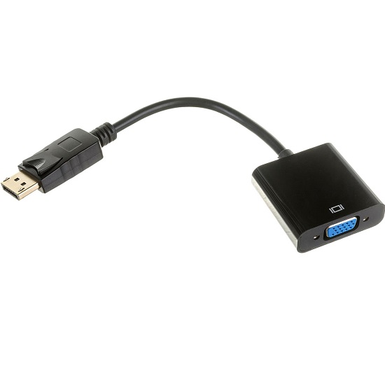 Переходник DisplayPort <--< VGA Cablexpert A-DPM-VGAF-02, 20M/15F, кабель 20см, пакет 2