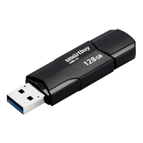 USB 128Gb SMARTBUY Clue черный, USB 3.1