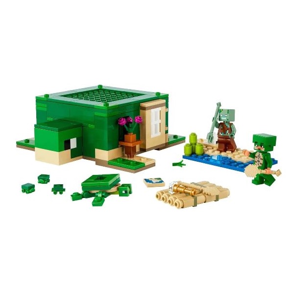 Конструктор LEGO Minecraft 21254 Черепаховый пляжный домик 4
