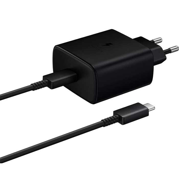 Сетевое ЗУ для Samsung 45W + кабель Type-C, в коробке