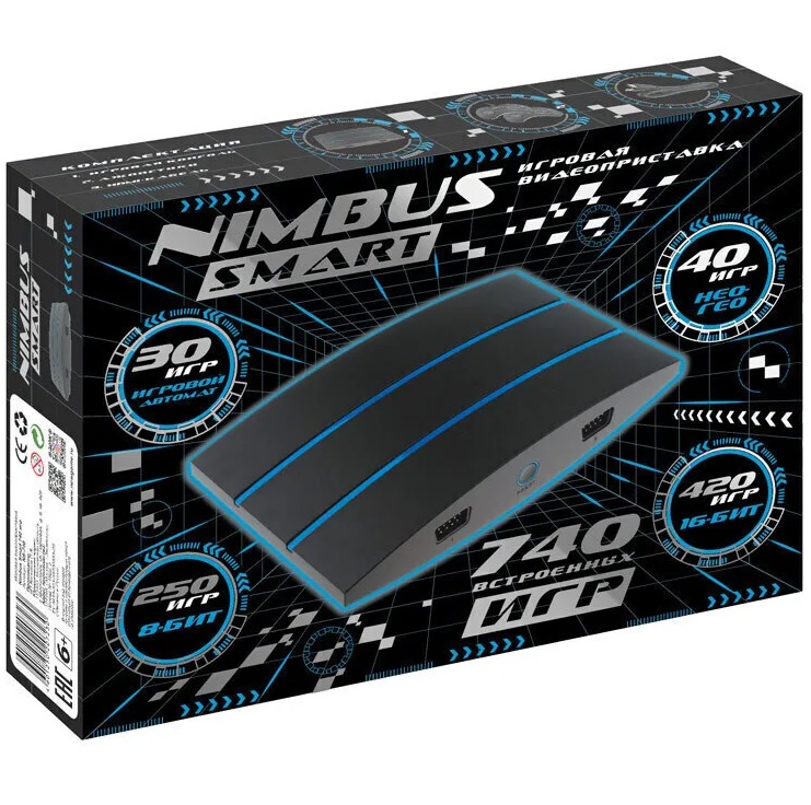 Приставка Nimbus Smart 740 встр. игр HDMI (Уценка)