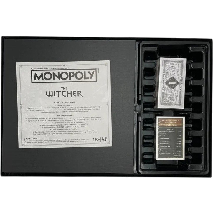 Монополия Ведьмак на русском языке, арт. WM04623 10