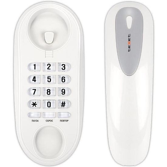 Телефон TEXET TX-236 светло-серый 3