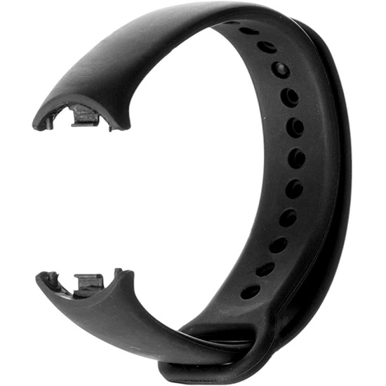 Ремешок Luazon для фитнес-браслета Mi Band 8/9, чёрный 10716007