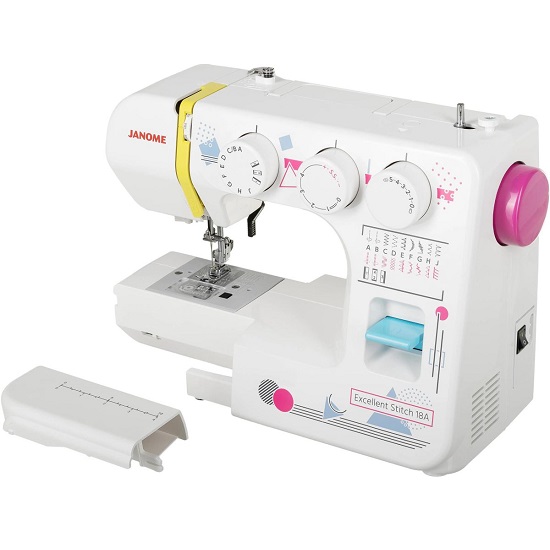 Швейная машина Janome Excellent Stitch 18A белый 4