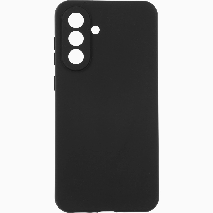 Задняя накладка ZIBELINO Soft Matte для Samsung Galaxy A36 5G (A366) (черный) с микрофиброй