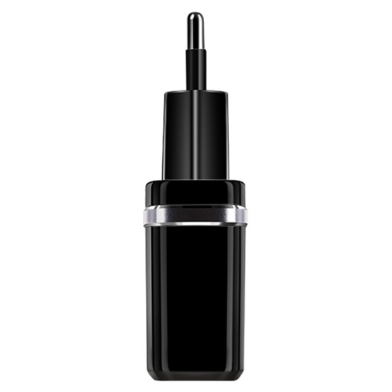 Сетевое ЗУ 2USB 2.4A HOCO C12 чёрный 3