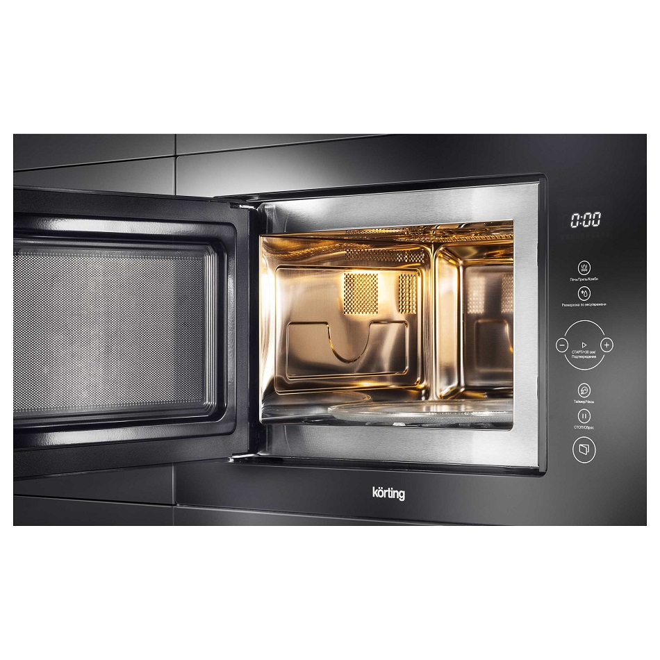 Микроволновая печь Korting KMI825TGN черная 3