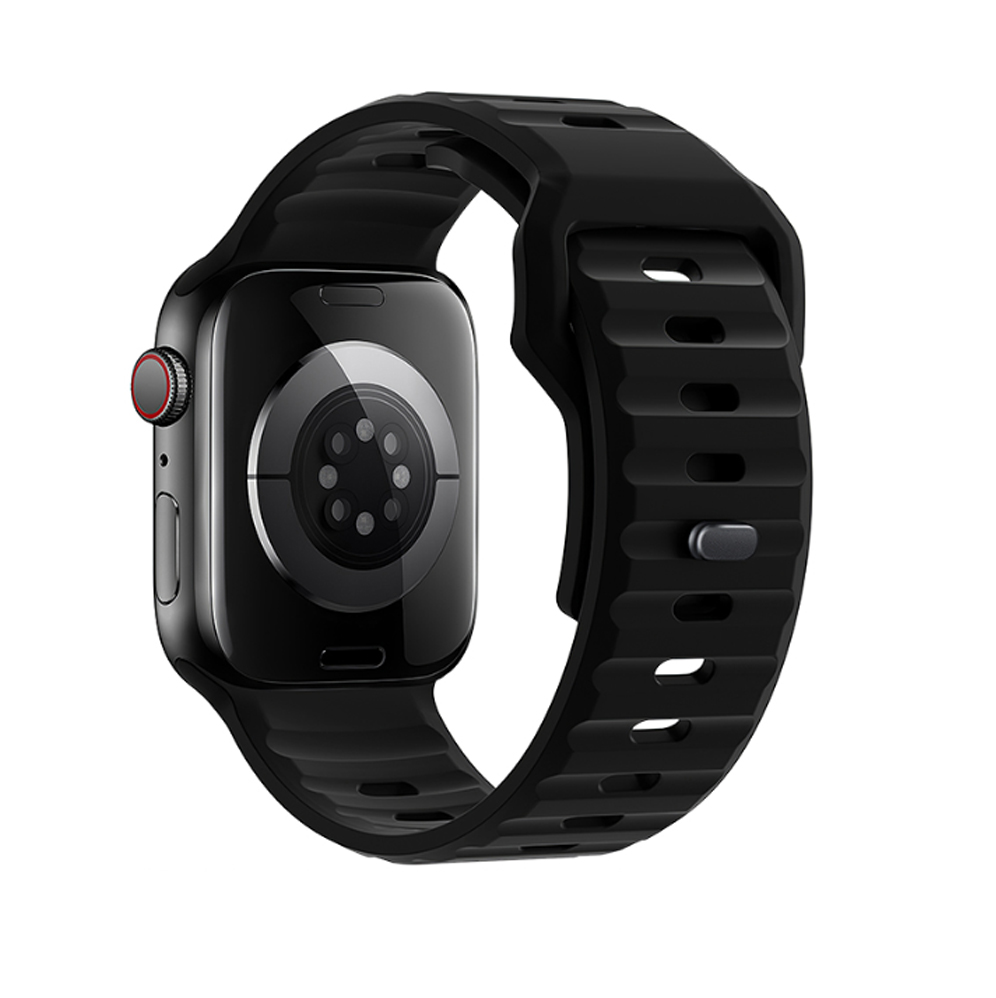 Силиконовый ремешок HOCO WA27 Flexible для APPLE Watch 38/40/41mm, чёрный