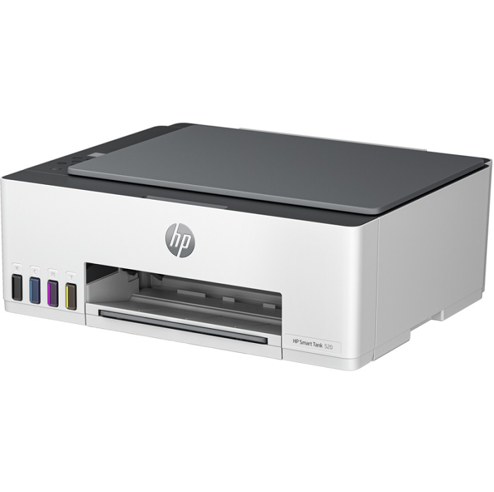 МФУ HP Smart Tank 520 (1F3W2A), A4, цветной, печ. до 12 стр/мин. (ч/б) до 5 стр/мин. (цвет), 1200 x 1200 dpi, USB