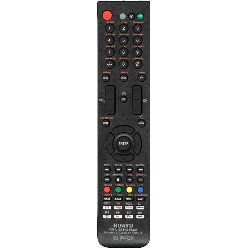 Пульт универсальный HUAYU  RM-L1098+X PLUS(PBOX)
