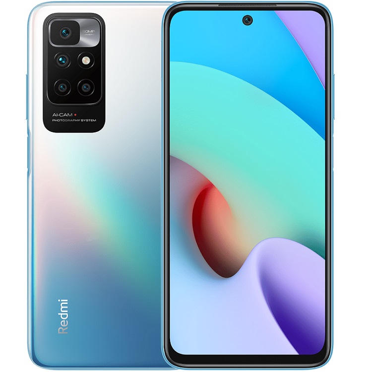 Смартфон Xiaomi Redmi 10 2022 4/128Gb Синий (с NFC) (Запчасти)