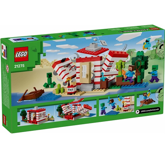 Конструктор LEGO Minecraft 21275 Дом в джунглях TNT 4