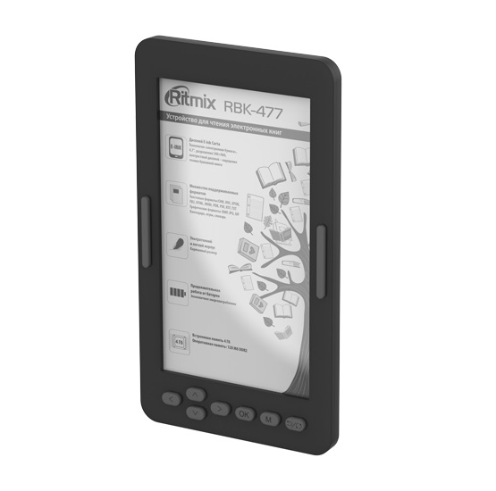 Электронная книга RITMIX RBK-477 черная 2