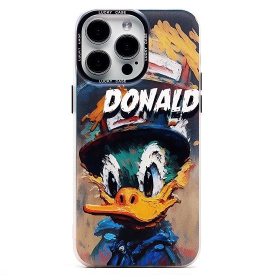Задняя накладка PC081 для iPhone 15 Pro Max (003) (multi color) (236570)