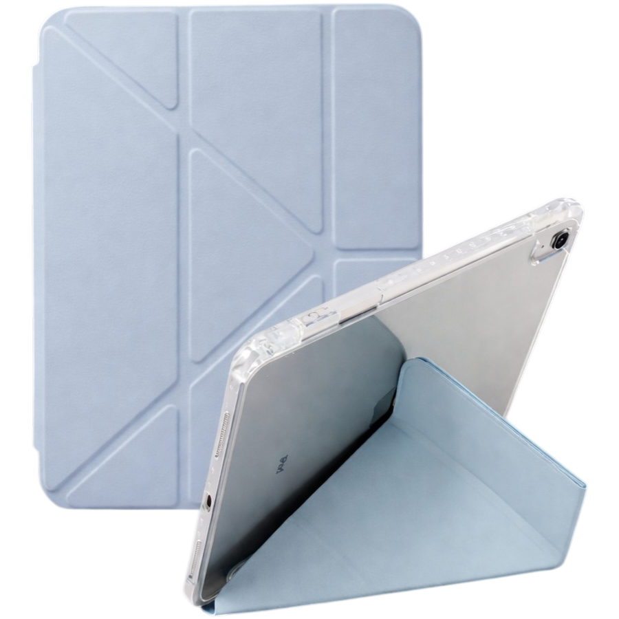 Чехол футляр-книга YEELIX  для iPad 11(А16  2025)/iPad 10(2022) 10,9" голубой