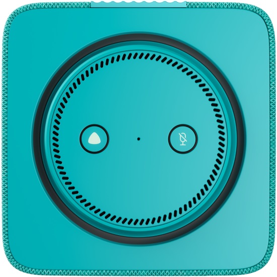 Умная колонка Яндекс. Станция Макс с Zigbee на YaGPT. Бирюзовая (YNDX-00053) 2