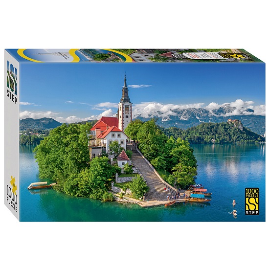 Пазл Step Puzzle Озеро Блед, Словения, 1000 эл