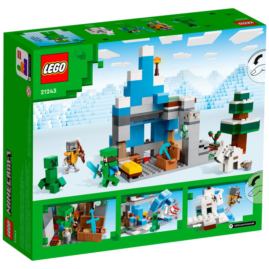Конструктор LEGO Minecraft 21243 Ледяные вершины 2