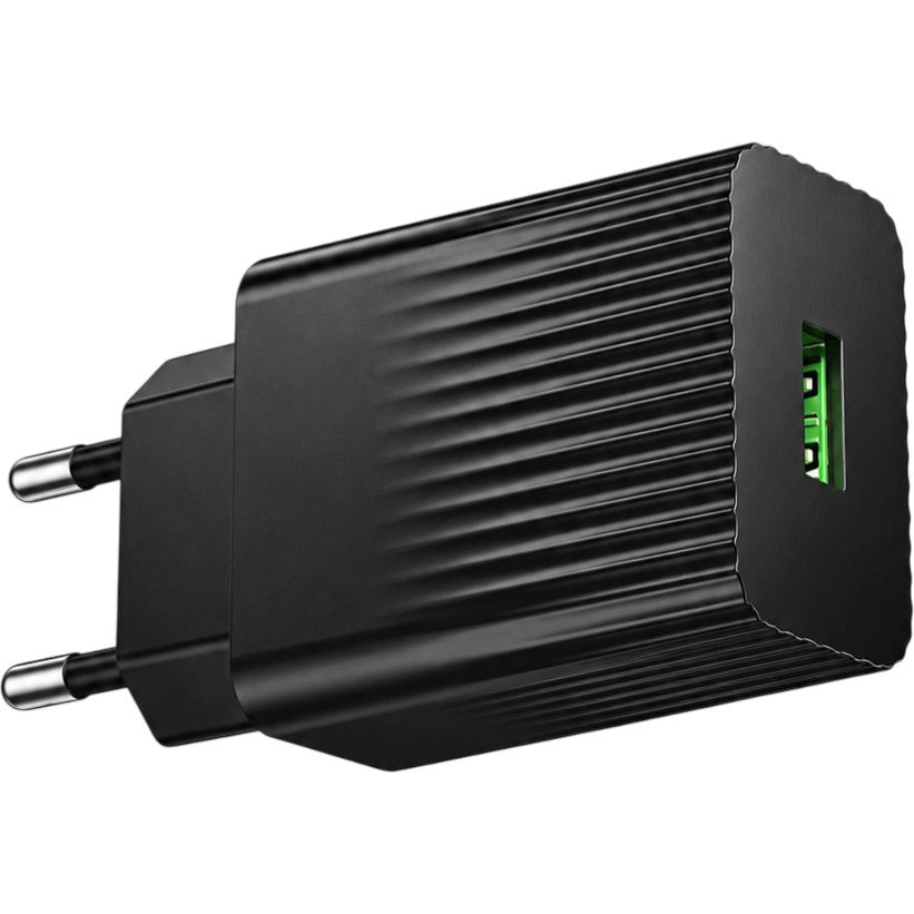 Сетевое ЗУ 1USB BOROFONE BAS72A Black, 18W 2