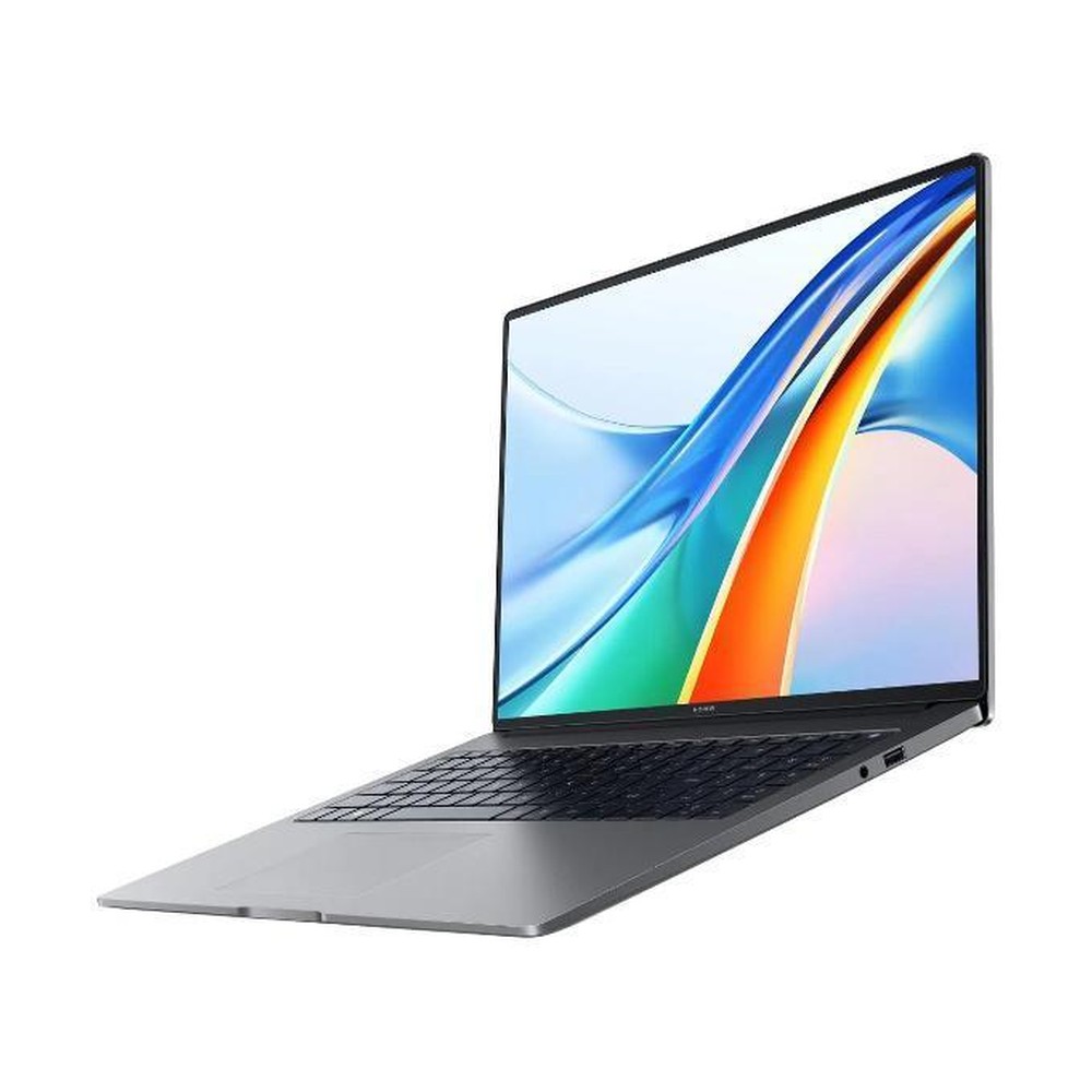 Ноутбук 16" HONOR Magicbook X16 Plus (AMD Ryzen 7-8845HS/ 16GB/ SSD 512GB/ AMD Radeon 780M/ Windows 11) (5301AJLR) (сумка+мышь), серебристый