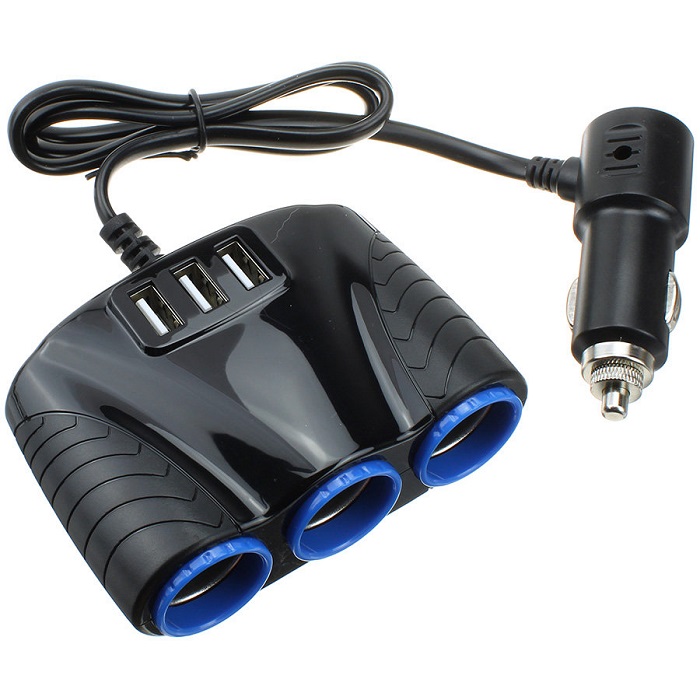 Разветвитель прикуривателя MRM-POWER 1605 3.1А 120W 2