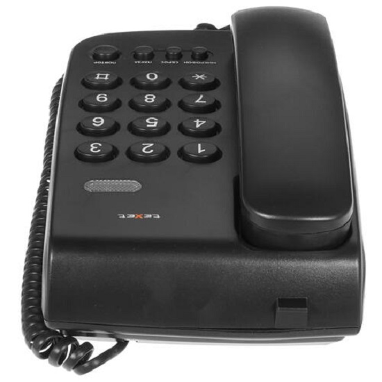 Телефон TEXET TX-241 черный 5